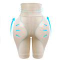 Pantalones cortos Musaje Control de la estómago de la barriga Alta cintura para el cuerpo Slapewear Camiseta de cadera Faja Butt Liftter LIBERA Mujeres acolchadas Brasas